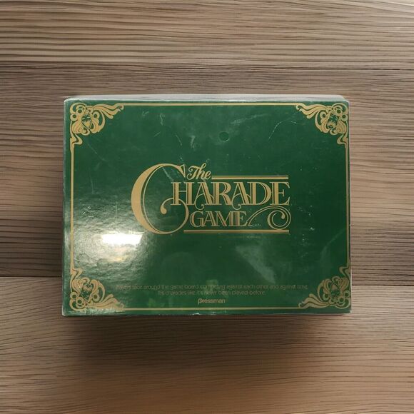 The Charade Board Game by Pressman Toy Corp. Vintage 1985 Family Party Hang Out - Picture 1 of 8